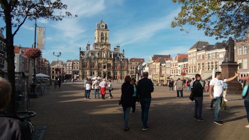 Das Rathaus von Delft