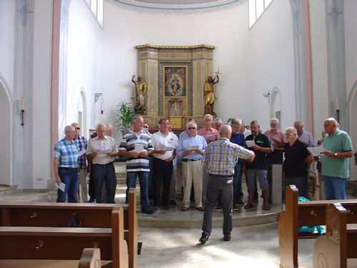 Der Rathauschor singt in St. Martin